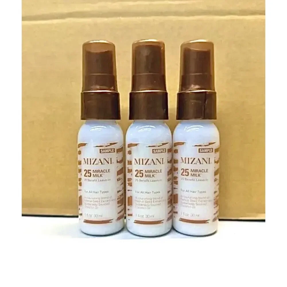 MIZANI 25 Miracle Milk Leave-In Conditioner- Travel Size 1 fl oz/30 ml- set of 3